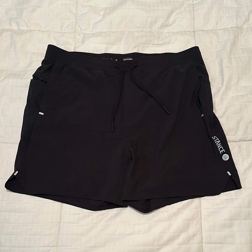 Stance Flux Liner Athletic Shorts w Reflective 3M